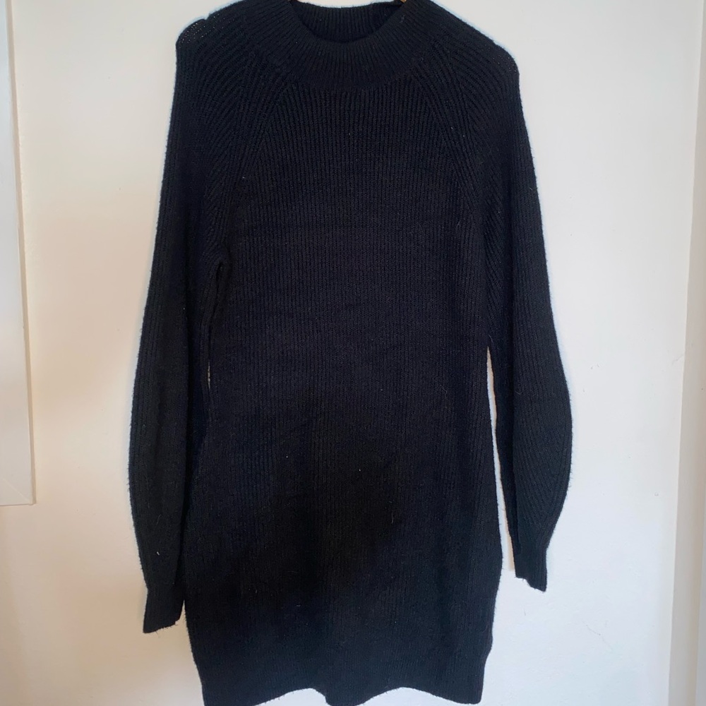 Abercrombie & Fitch Black Knit Dress